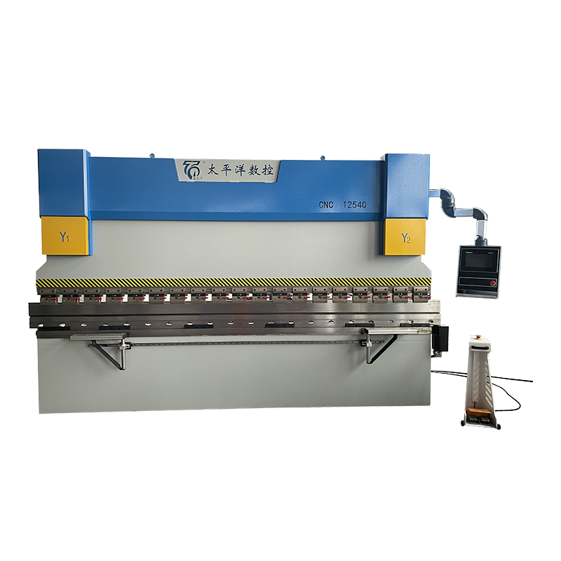 WE67K series electro-hydraulic servo CNC hydraulic sheet metal bending machine